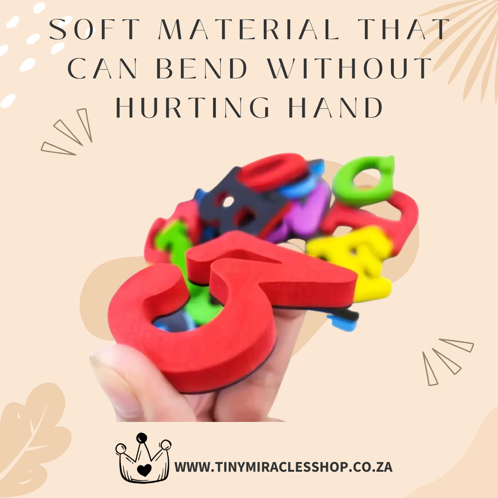 Educational Magnetic Letters & Numbers – Foam Fridge Magnets